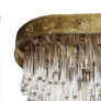PS2887 VENINI EXCEPTIONAL GLASS TEARDROP CHANDELIER