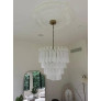PS2926 BLANCHE MURANO GLASS PENDANT