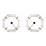 PS2931 ALABASTER OCTAGON CHANDELIER