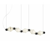 PS2932 ALABASTER CONE CHANDELIER