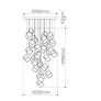 PS2984 LED CRYSTAL PENDANT LAMP