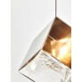 PS2985 12 PYRITE HANDMADE BLOWN CRYSTAL CHANDELIER