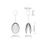 PS2987 26 LED CRYSTAL PENDANT LAMP