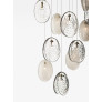 PS2988 12 LED CRYSTAL PENDANT LAMP