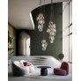 PS2988 12 LED CRYSTAL PENDANT LAMP