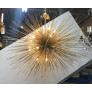 PS3000 MODERN BRASS CHANDELIER