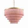 PS3002 MODERN TASSELS PURL MACRAME CHANDELIER PENDANT