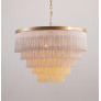 PS3002 MODERN TASSELS PURL MACRAME CHANDELIER PENDANT