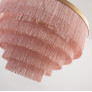 PS3002 MODERN TASSELS PURL MACRAME CHANDELIER PENDANT