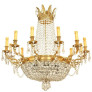 PS3015 Antique French Louis XVI Chandelier