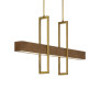 PS3033 Tonbridge Chestnut Linear Chandelier