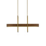 PS3033 Tonbridge Chestnut Linear Chandelier