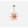 PS3035 Star25 Pink Rock Crystal Chandelier