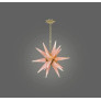 PS3035 Star25 Pink Rock Crystal Chandelier