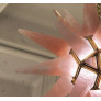 PS3035 Star25 Pink Rock Crystal Chandelier
