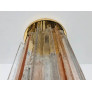 PS3046 Barbie Pink Clear Murano Chandelier