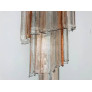 PS3046 Barbie Pink Clear Murano Chandelier