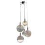 PS3047 Five Glass Globes Pendant Ceiling Light