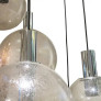 PS3047 Five Glass Globes Pendant Ceiling Light
