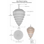 PS3048 42" Wide Marquee Supreme Pendant