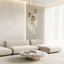 PS3055 16″ Round Fine Art Handcrafted Pendant Lights