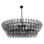 PS3068 Oval Poliedri Murano Chandelier
