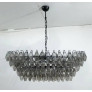 PS3068 Oval Poliedri Murano Chandelier