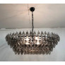 PS3068 Oval Poliedri Murano Chandelier