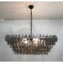 PS3068 Oval Poliedri Murano Chandelier