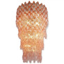 PS3069 Massive Pink Poliedri Murano Chandelier