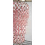 PS3069 Massive Pink Poliedri Murano Chandelier