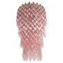 PS3069 Massive Pink Poliedri Murano Chandelier
