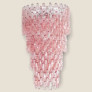 PS3069 Massive Pink Poliedri Murano Chandelier