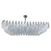 PS3070 Rectangular Poliedri Murano Chandelier