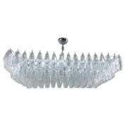 PS3070 Rectangular Poliedri Murano Chandelier