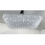 PS3070 Rectangular Poliedri Murano Chandelier
