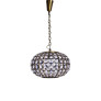 PS3071 Pink Clear Crystal Glass Chandelier