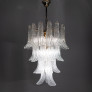 PS3073 Glass and Brass Chandelier