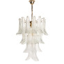 PS3073 Glass and Brass Chandelier