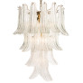 PS3073 Glass and Brass Chandelier