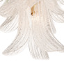 PS3073 Glass and Brass Chandelier