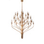 PS3074 Brass 32 Lights Chandelier