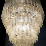 PS3077 Pair of Murano Glass Chandeliers
