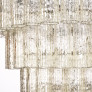 PS3077 Pair of Murano Glass Chandeliers