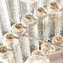 PS3077 Pair of Murano Glass Chandeliers