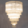 PS3077 Pair of Murano Glass Chandeliers