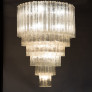 PS3077 Pair of Murano Glass Chandeliers
