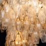 PS3078 Hand Blown Glass Chandelier