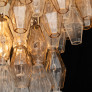 PS3078 Hand Blown Glass Chandelier