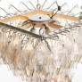 PS3078 Hand Blown Glass Chandelier